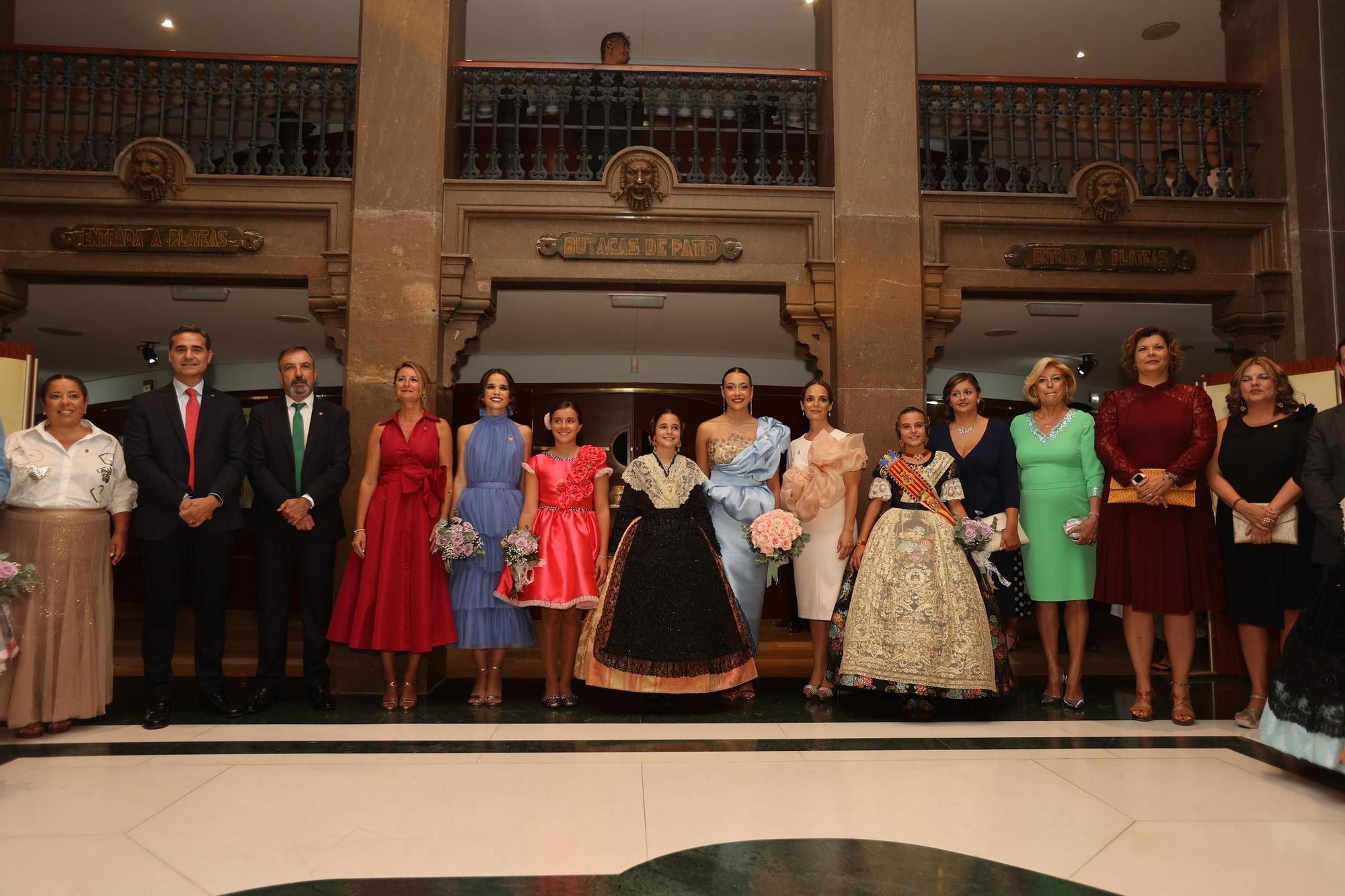 Imposición de bandas a la reina infantil de las fiestas de la Magdalena, Carla Ibáñez