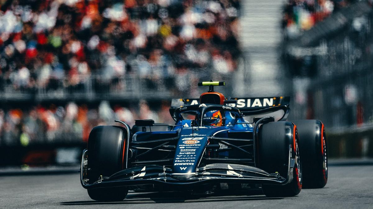 Carlos Sainz, este viernes en el circuito de Montreal