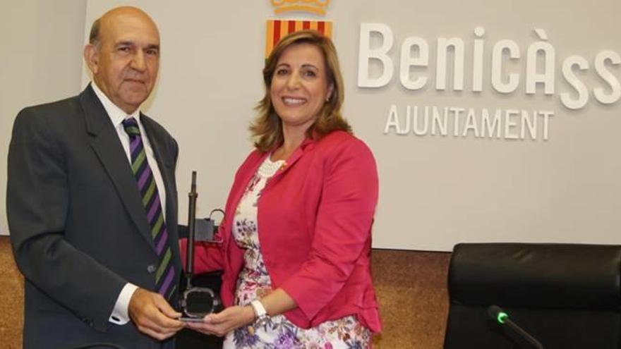 Benicàssim entrega la llave de la ciudad a Maximiliano Calle