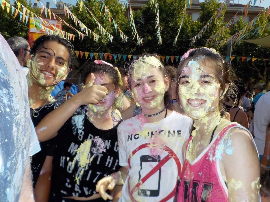 La merengada i la ruixada de la Festa Major Infantil de Sant Joan de Vilatorrada