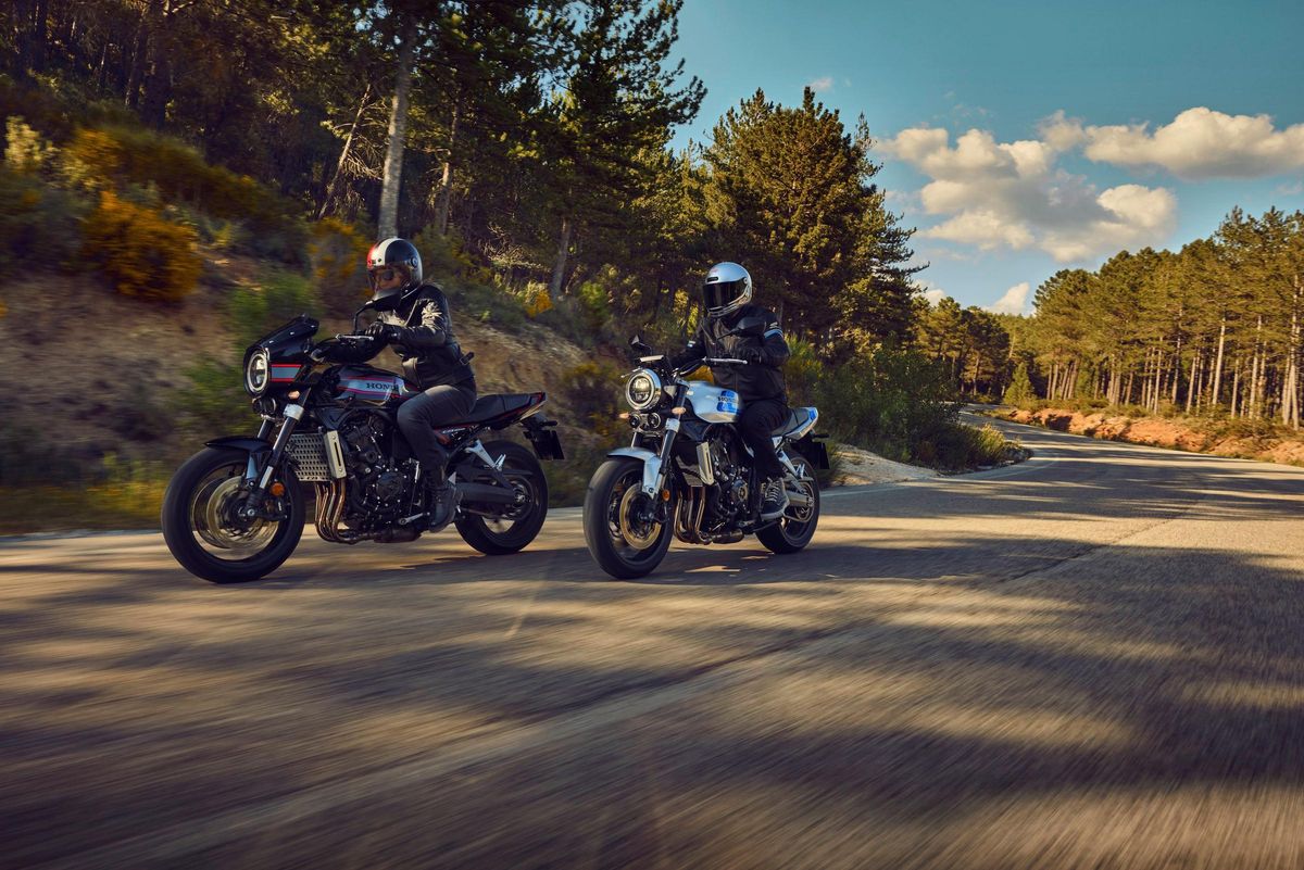 La CB1000F ha sido concebida para ofrecer equilibrio