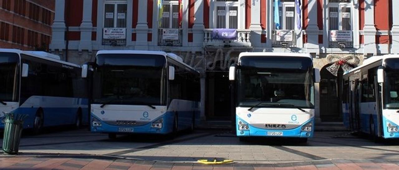 Nuevos autobuses.