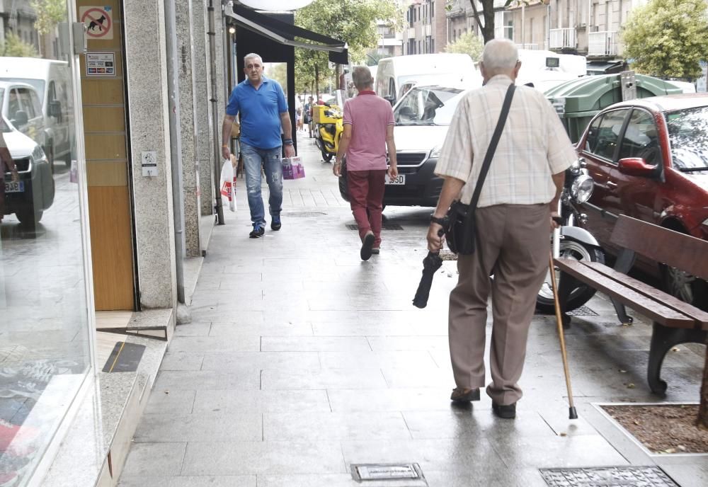 Paréntesis lluvioso en Galicia