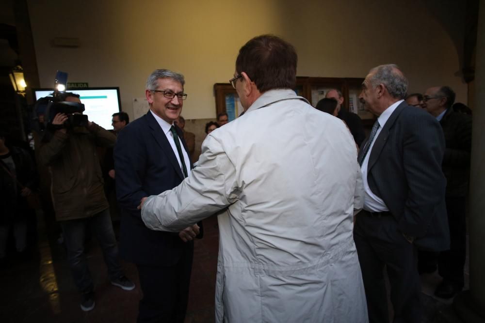 Santiago García Granda, nuevo rector de la Universidad de Oviedo