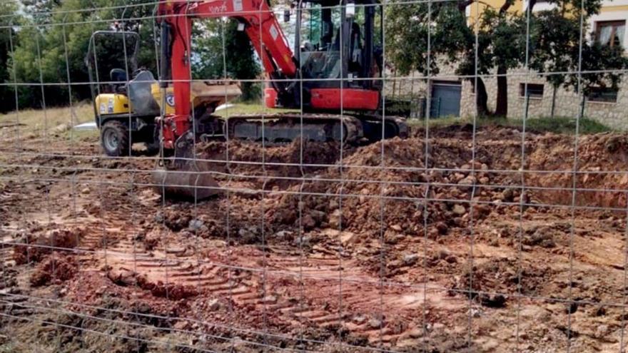 Las obras del centro de educación especial de Montecerrao. | PA