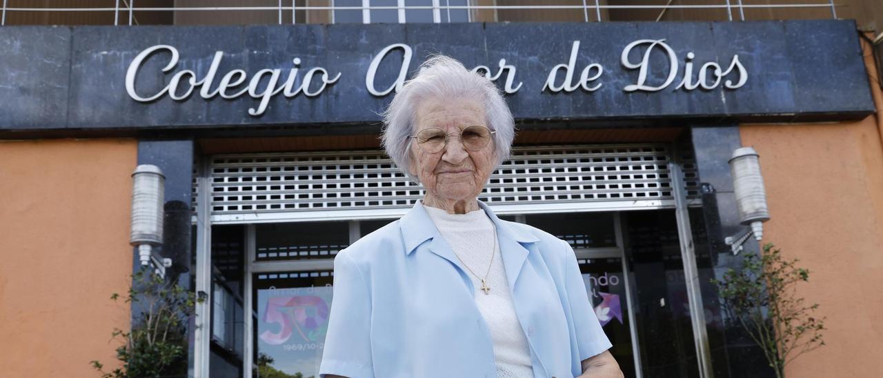 Consuelo Puente Lobo, esta semana, en el Amor de Dios.