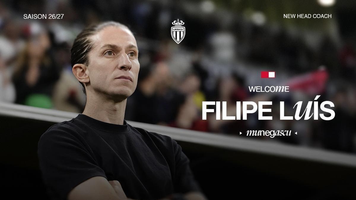 Filipe Luis, nuevo entrenador del Monaco de Ansu Fati