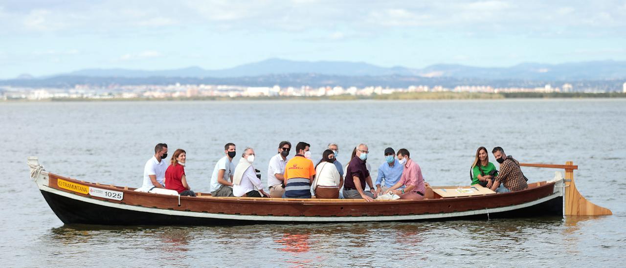 La barca eléctrica de L&#039;Albufera