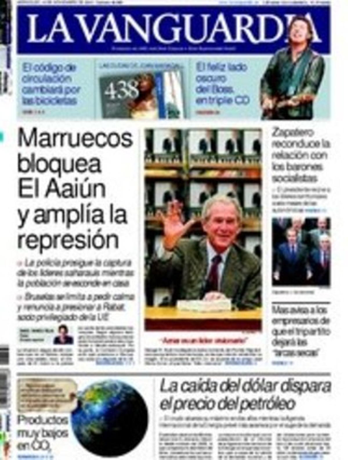 ’La Vanguardia’ destaca a les pàgines interiors que el Govern intenta ara salvar ’in extremis’ la cimera mediterrània de Barcelona; que el Govern d’Obama busca a la Universitat Politècnica de Catalunya assessorament científic sobre les explosions de bombes en avions; que el codi de circulació inclourà el 2011 normes comunes --ara eren només municipals-- per a les bicicletes; que Vueling obre el Prat al retorn dels vols internacionals de British, i que els ajuntaments intenten frenar una onada de demandes dels proveïdors.