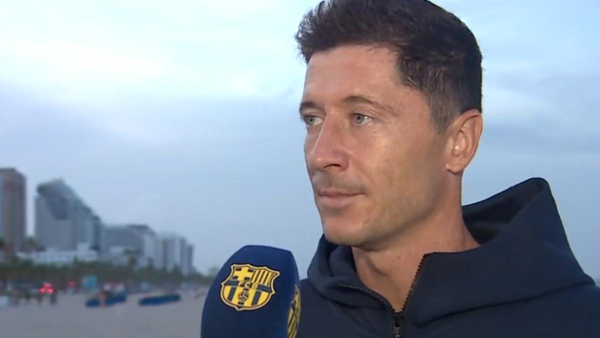 Lewandowski: "Espero ayudar al Barça a estar en el 'top'"