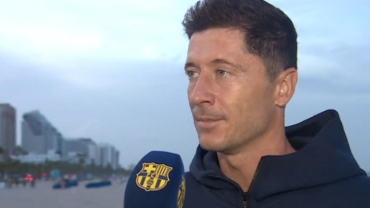 Lewandowski: Estoy en el Barça para ayudar a devolverlo al lugar donde se merece