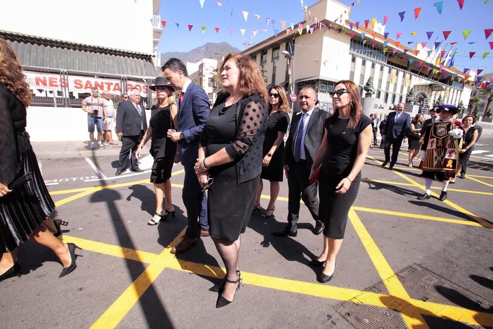 Ángel Víctor Torres, en Candelaria