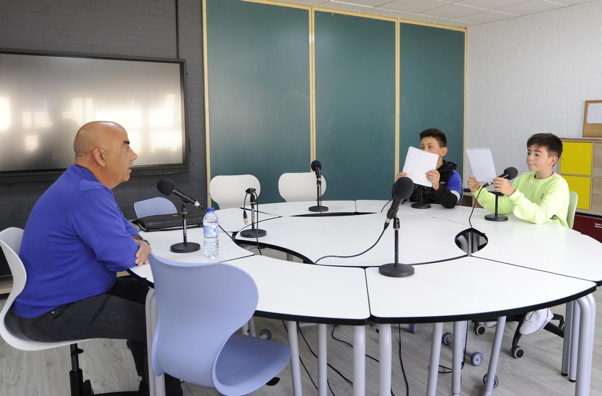 Adrián Collazo e Dani Cochón conversaron con Manuel Souto.