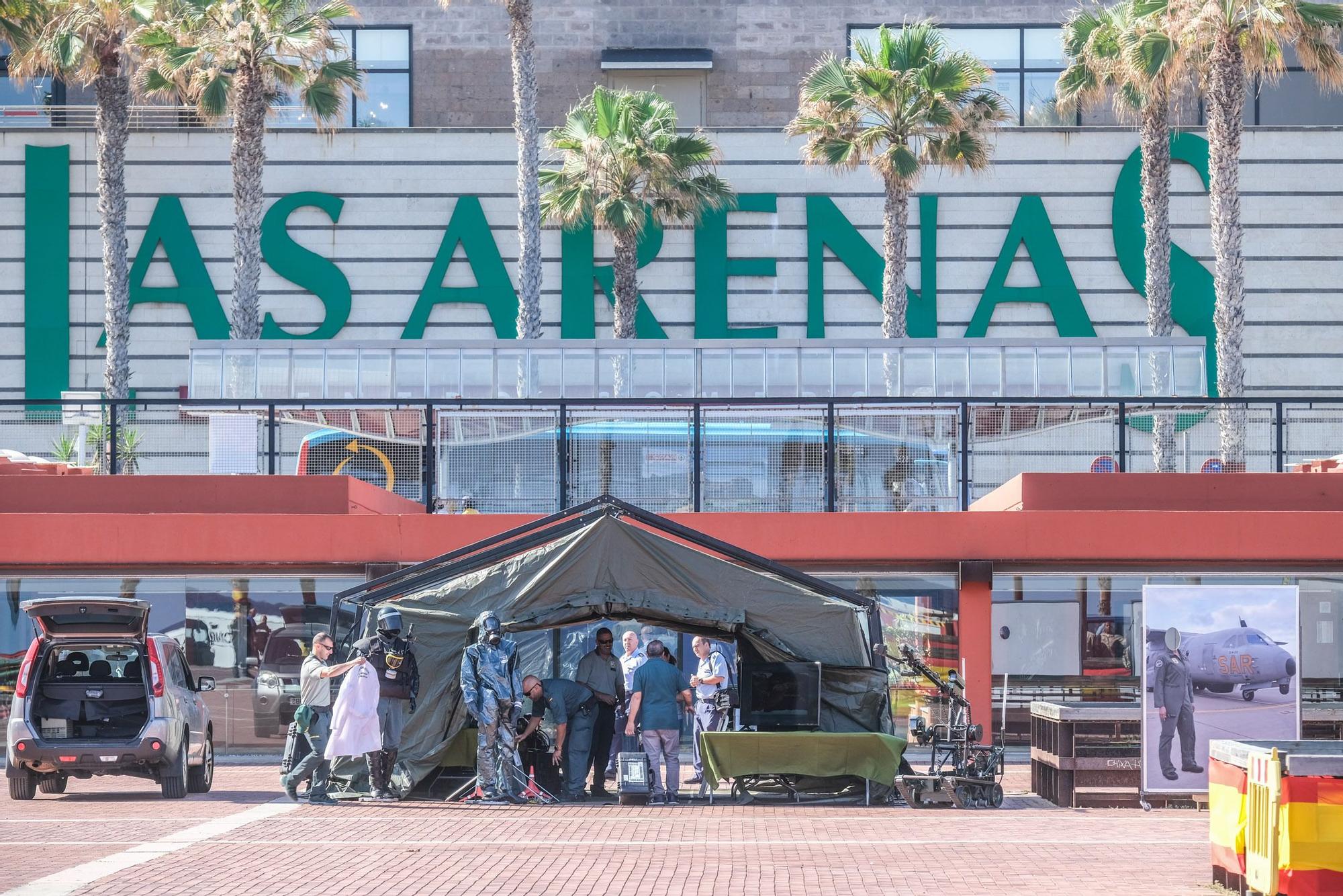 Celebración del Día de las Fuerzas Armadas en Las Palmas de Gran Canaria