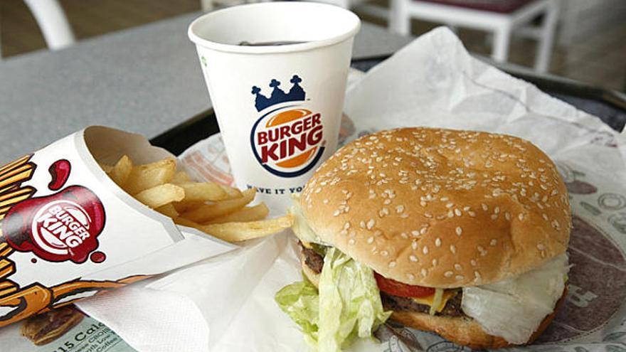 Menú de Burger King