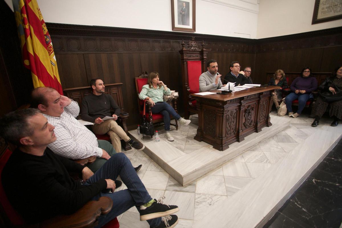 Un momento del pleno de este jueves.