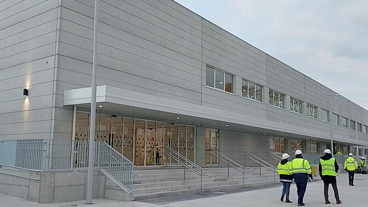 La estación de tren provisional de A Coruña entrará este sábado en funcionamiento