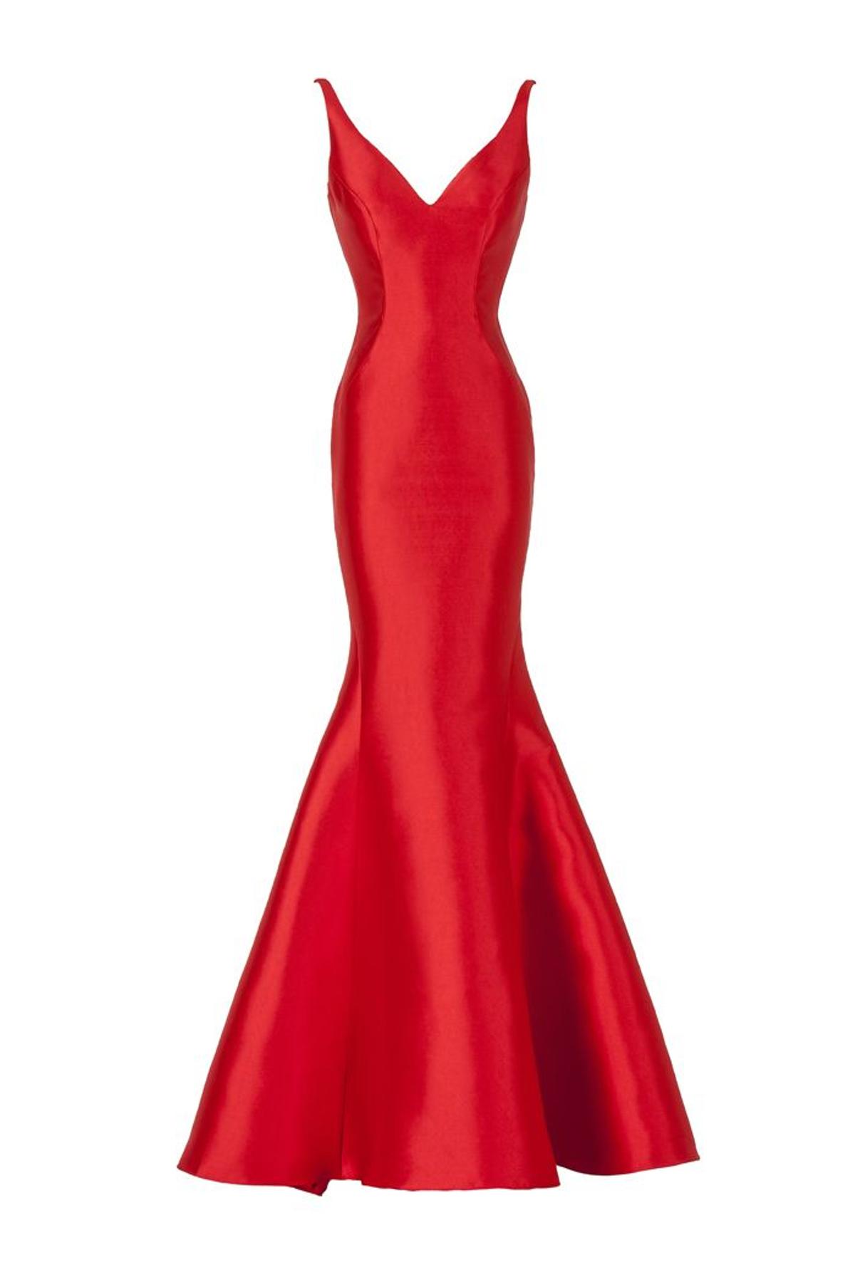 Pronovias y San Valentín: vestido rojo impoluto