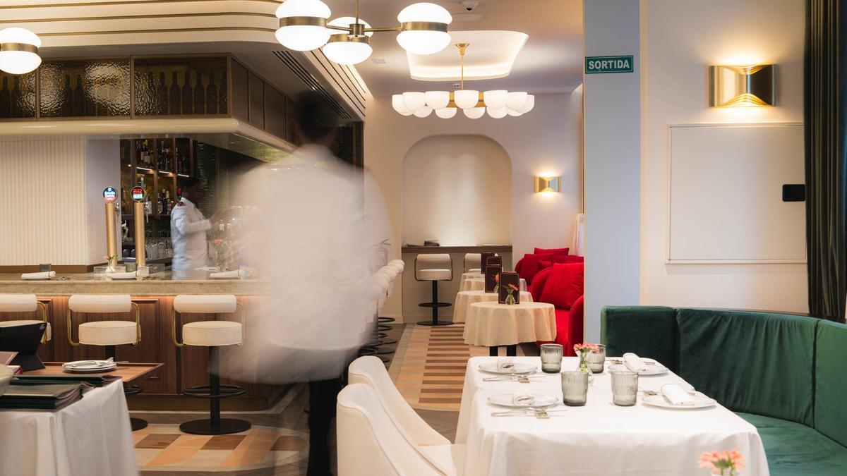 La sala del restaurante Finorri.