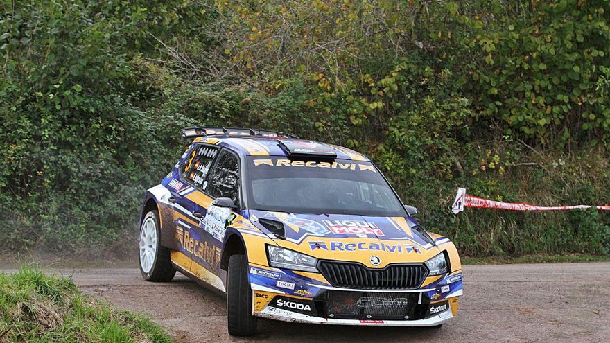 &quot;Cohete&quot; Suárez, primer piloto asturiano en cuatro décadas que sale con el número 1 en el Rallye &quot;Princesa&quot;