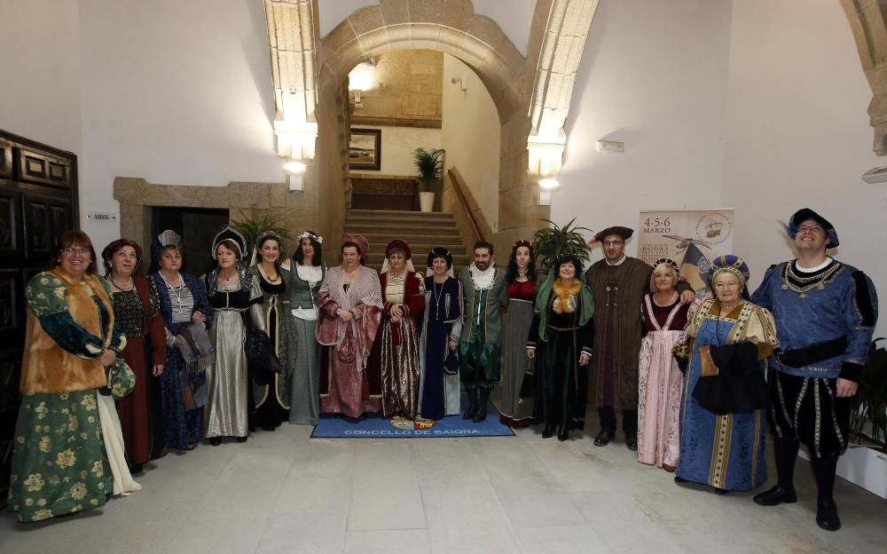 Presentación de la Arribada en Baiona