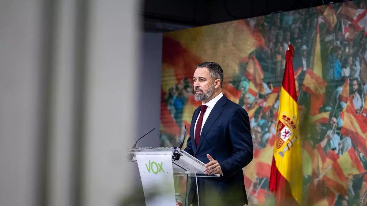 Abascal: "Lo que deseamos es que Andalucía se pongan a combatir a ese gobierno para que Pedro Sánchez no logre su propósito"