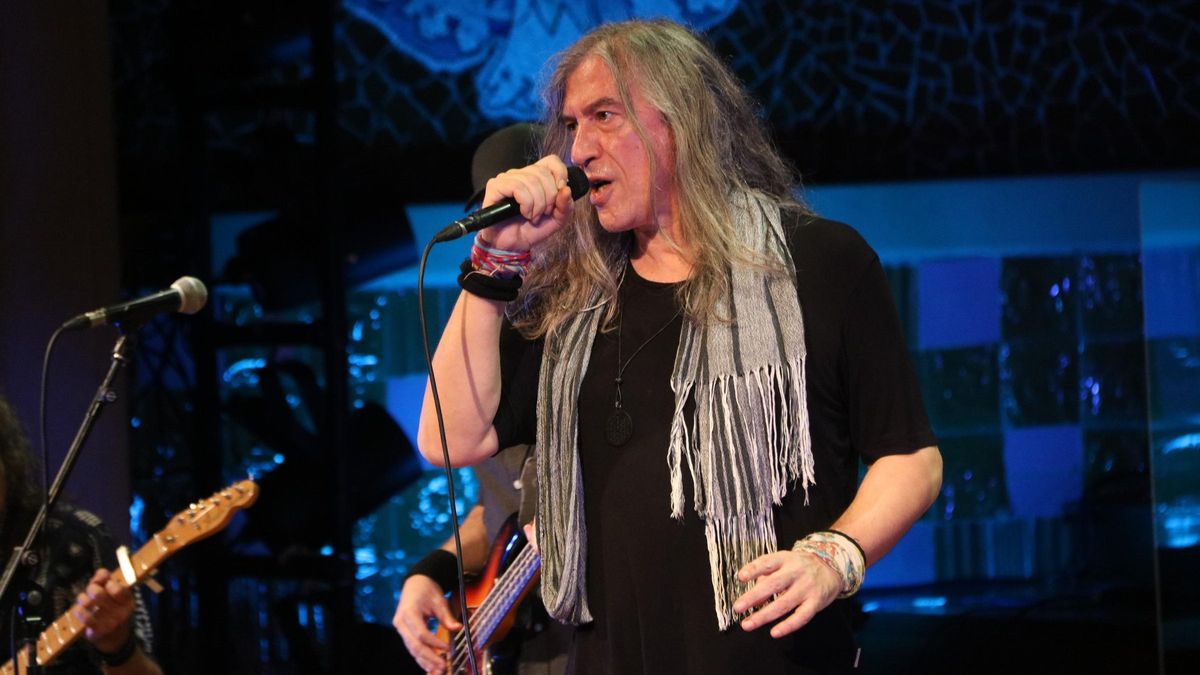 Gerard Quintana durant el concert d’inici de la gira de presentació d’’Ànima’ al Palau de la Música
