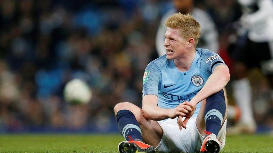 Guardiola pierde a De Bruyne por cinco semanas