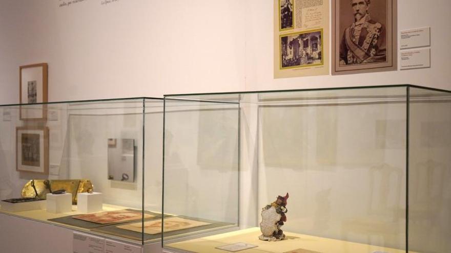 La sala de la exposición temporal 'Del Château al Hôtel'.