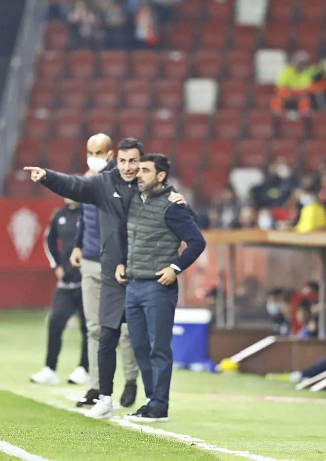Gallego: “La afición nos empujó a hacer el gol, una parte del triunfo es suya”