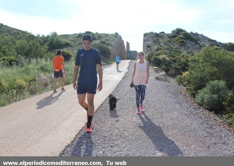 Castellón sale a pasear y practicar deporte