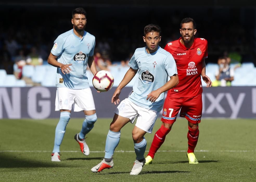 Las mejores fotografías del primer partido de Liga que midió a celestes y a pericos en Balaídos.