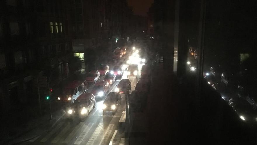 Oscuridad en Gijón