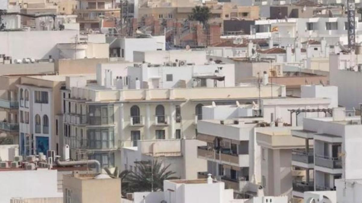 Una vivienda en Ibiza.