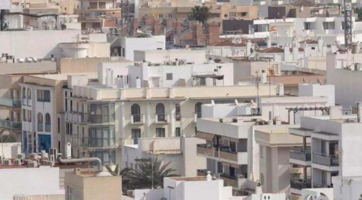 Una vivienda en Ibiza.