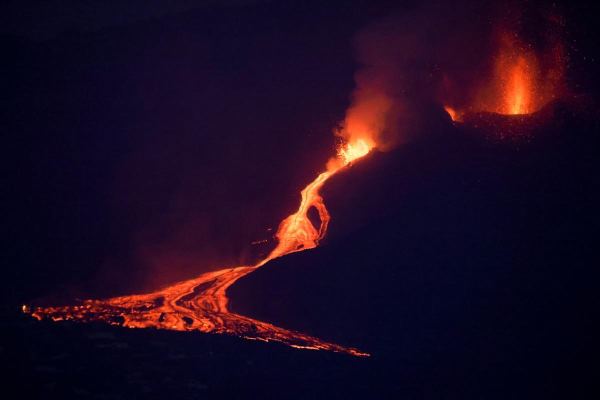 Las imágenes más impactantes de la erupción de La Palma