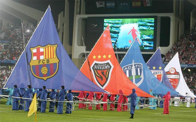 El FC Barcelona ganó el Mundial de Clubes 2009 ante el Estudiantes