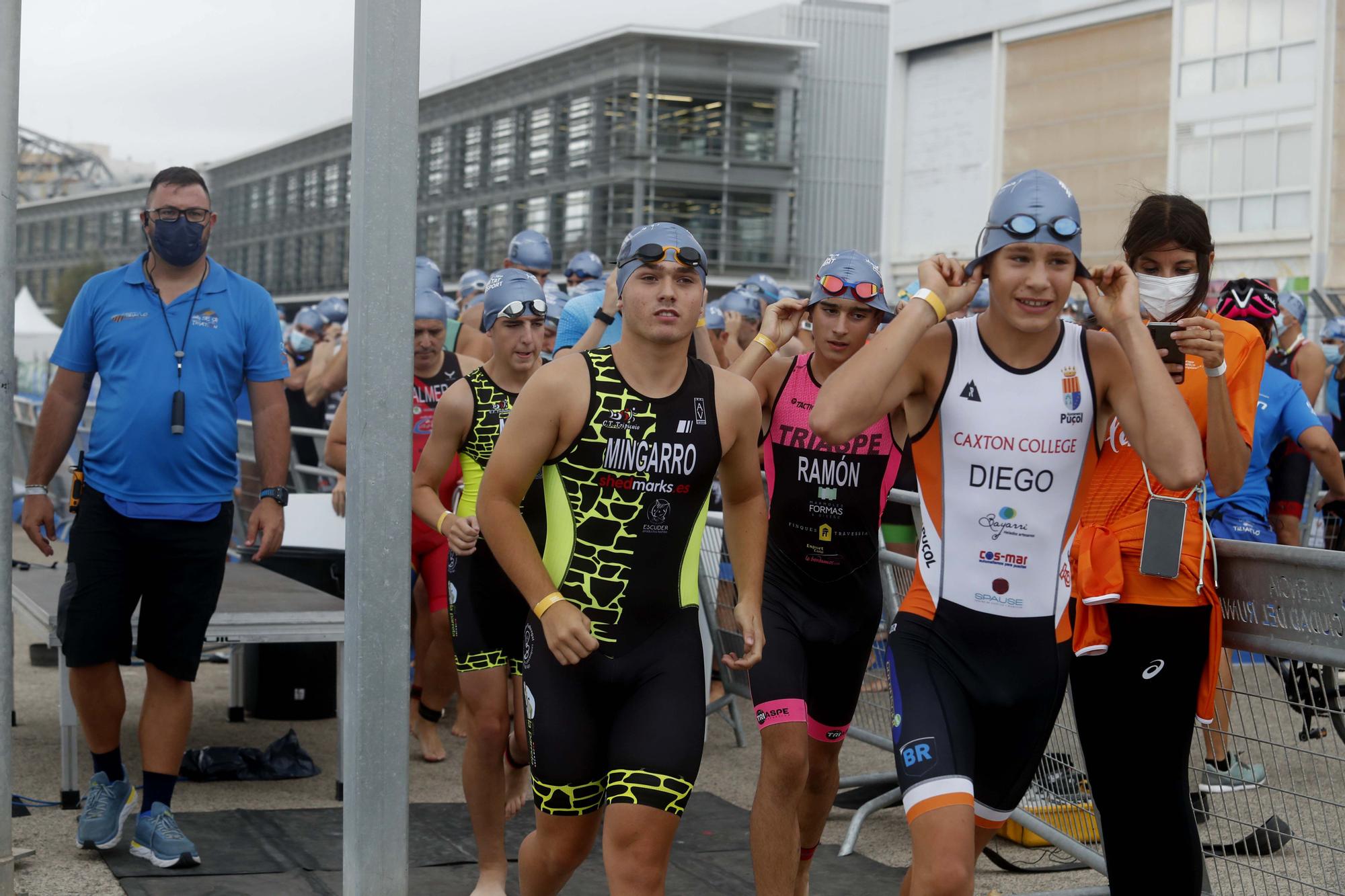 Europe Triathlon Championships Valencia 2021.  Supersprint Open masculino y femenino