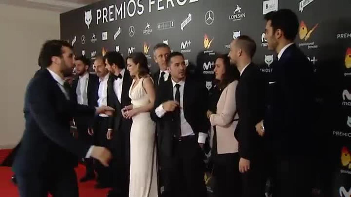 Entrega dels premis Feroz, atorgats per la premsa cinematogràfica.