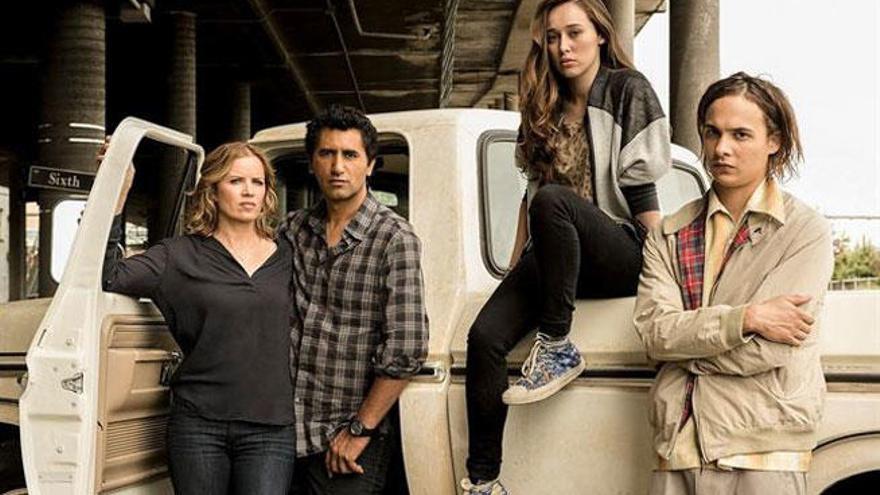 Imagen de los protagonistas de Fear the Walking Dead.