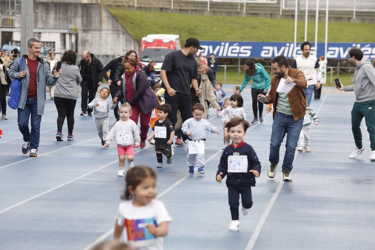 Avilés. Carrera escolar recaudación fondos Sahara