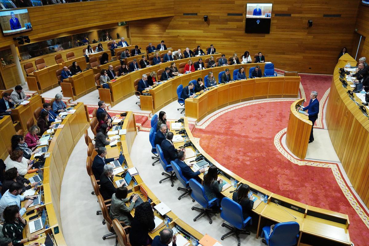 Un momento del debate