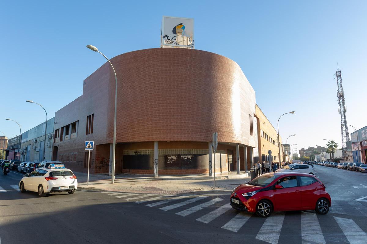 Estado actual del edificio que albergó el centro de oficios de Coepa.