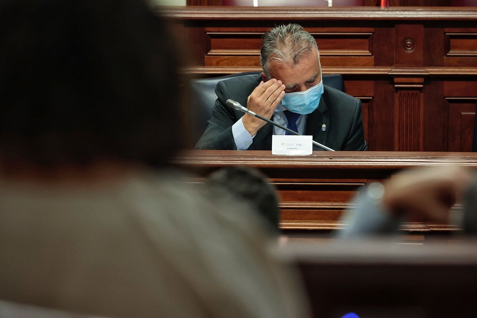 Pleno del parlamento de Canarias