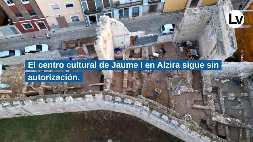 El centro cultural de Jaume I que Alzira diseñó para el 750 aniversario de su muerte sigue en el limbo