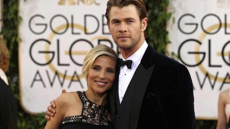 Elsa Pataky, junto a Chris Hemsworth.