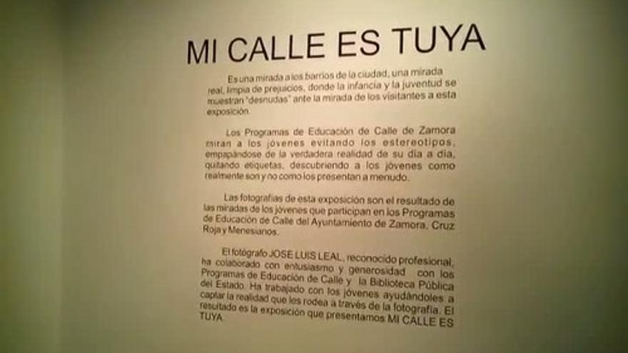 Exposición &quot;Mi calle es tuya&quot;