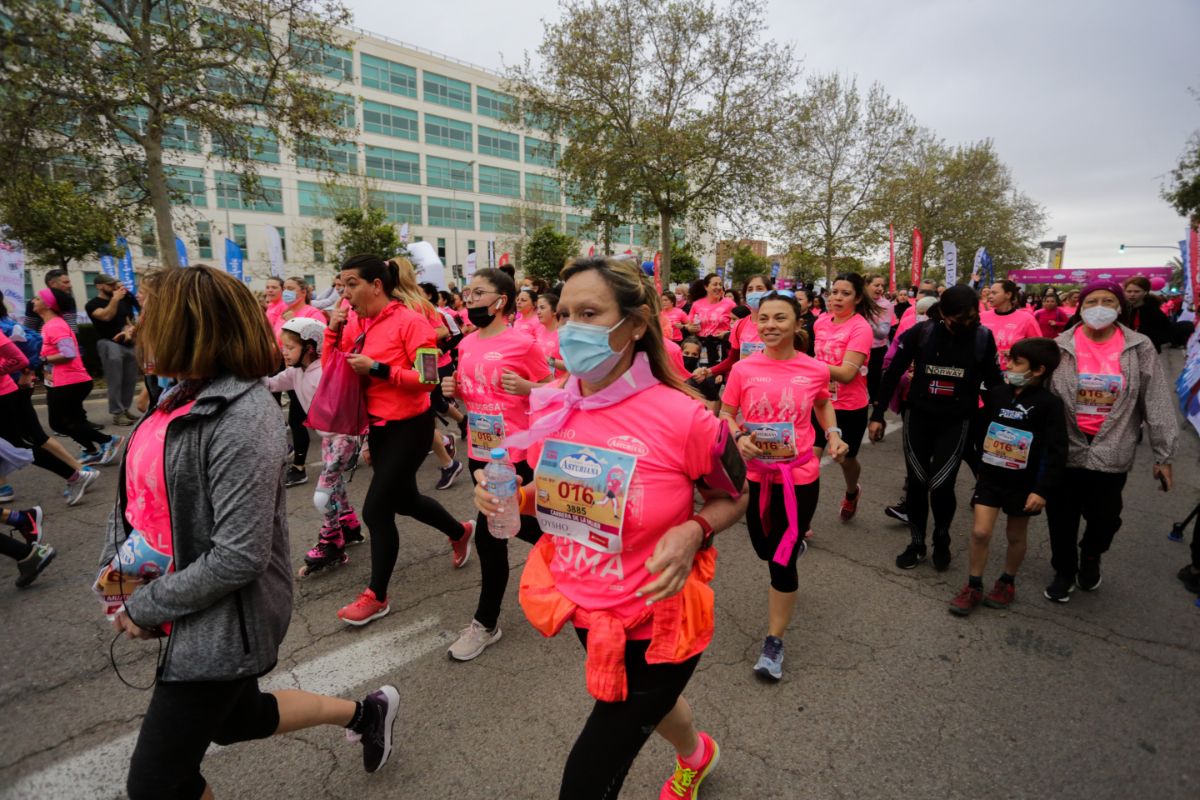 La Carrera de la Mujer recorre el distrito de Algirós