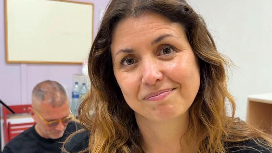 Cristina Ramos afina su ‘Aleluya’ antes de cantar para el papa León XIV en Gran Canaria