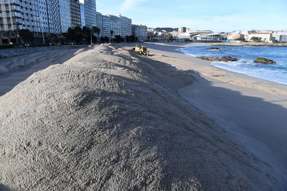 A Coruña activa la alerta por temporal